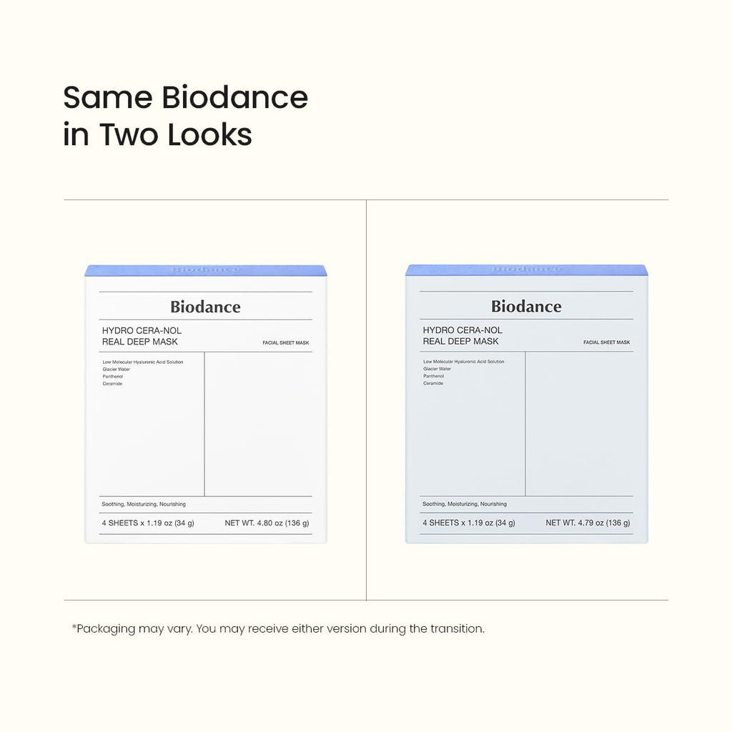 BIODANCE Bio-Collagen Real Deep Mask, Hydrating Overnight Hydrogel Mask, Pore Minimizing, Elasticity, Plumping Improvement, Korean Skin Care, Valentines Day Gifts for Her | 1.19oz(34g) x 4ea