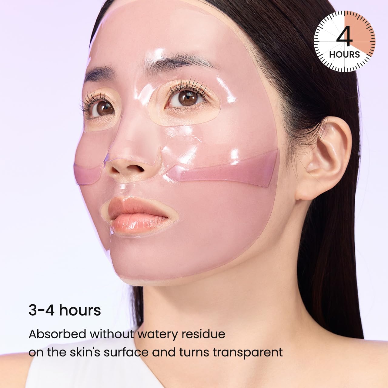 BIODANCE Bio-Collagen Real Deep Mask, Hydrating Overnight Hydrogel Mask, Pore Minimizing, Elasticity, Plumping Improvement, Korean Skin Care, Valentines Day Gifts for Her | 1.19oz(34g) x 4ea