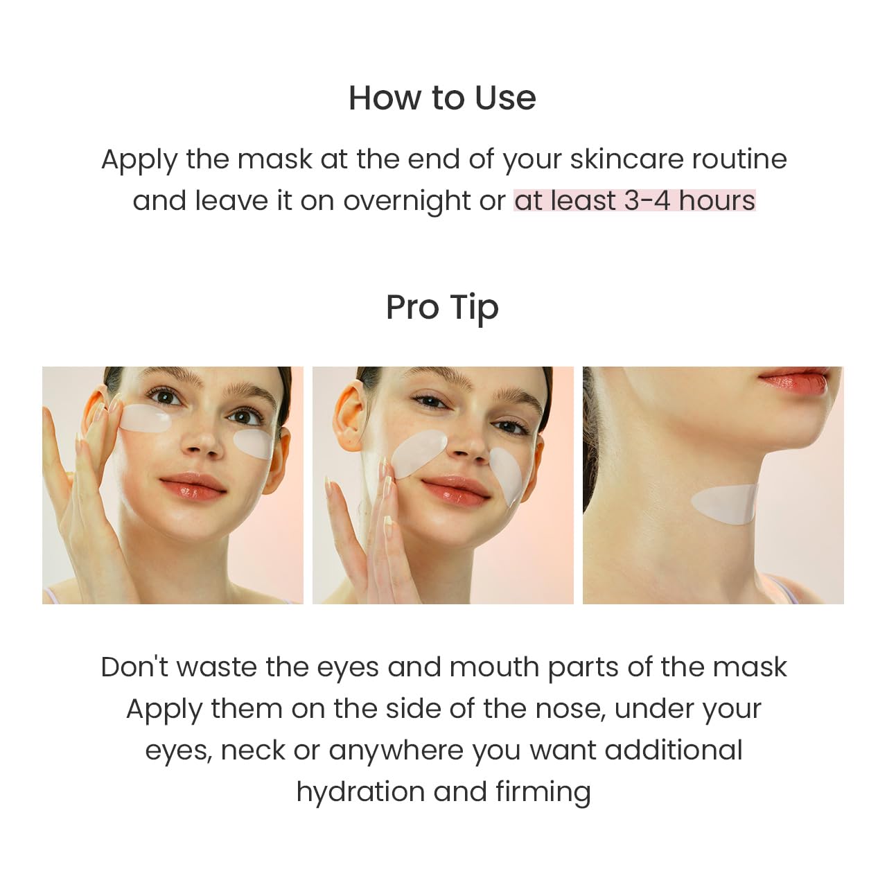 BIODANCE Bio-Collagen Real Deep Mask, Hydrating Overnight Hydrogel Mask, Pore Minimizing, Elasticity, Plumping Improvement, Korean Skin Care, Valentines Day Gifts for Her | 1.19oz(34g) x 4ea