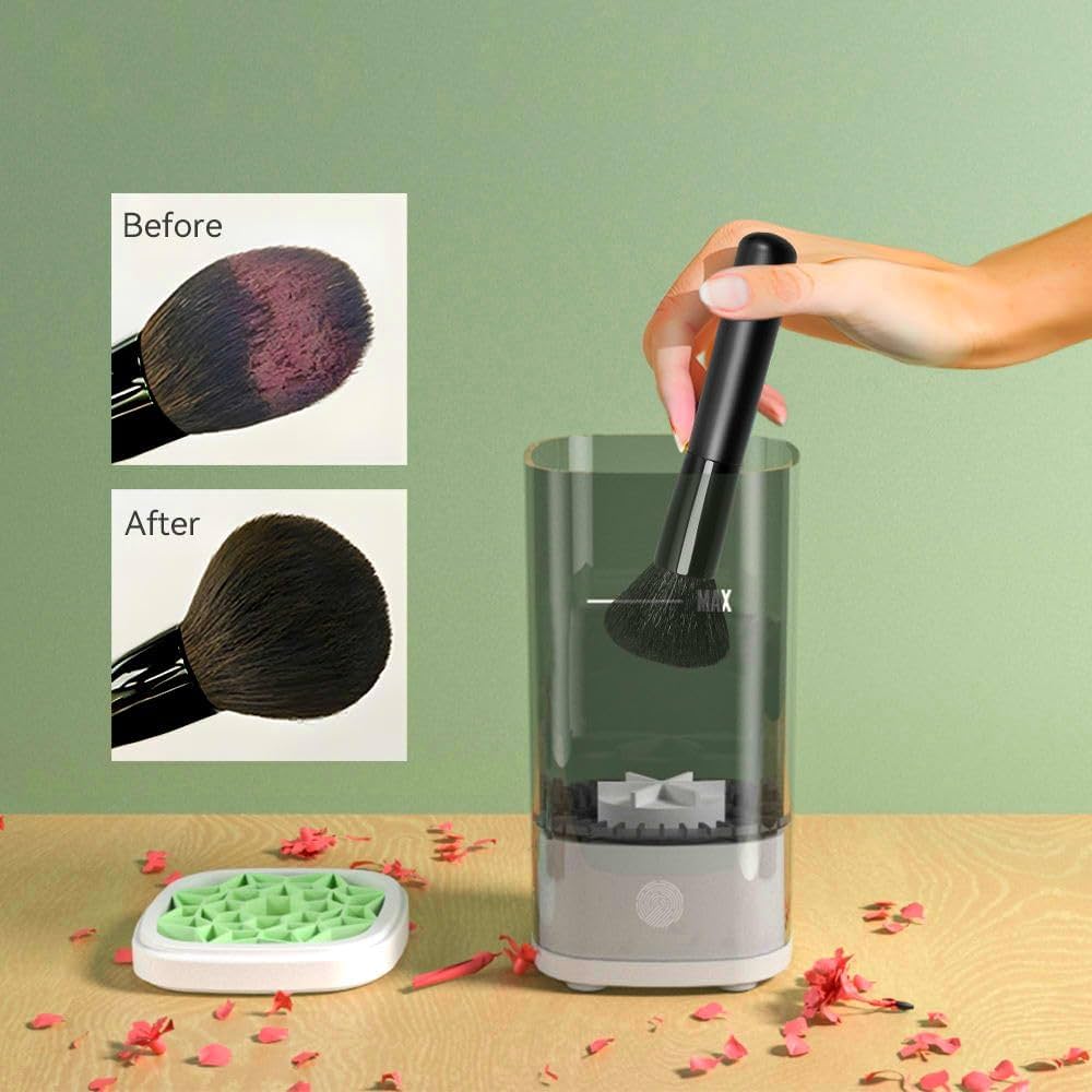 Electric Makeup Brush Cleaner with UV Care
