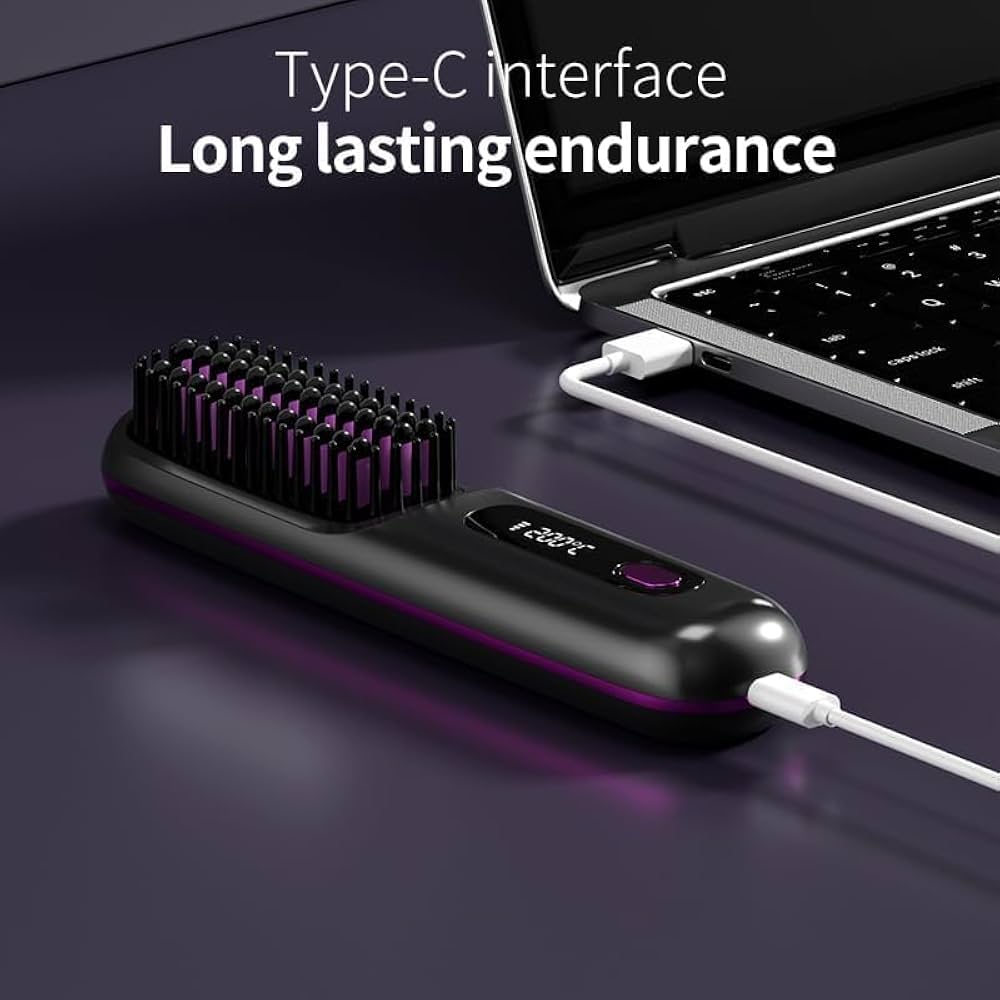 GoBrush Pro™ Cordless Hair Straightener