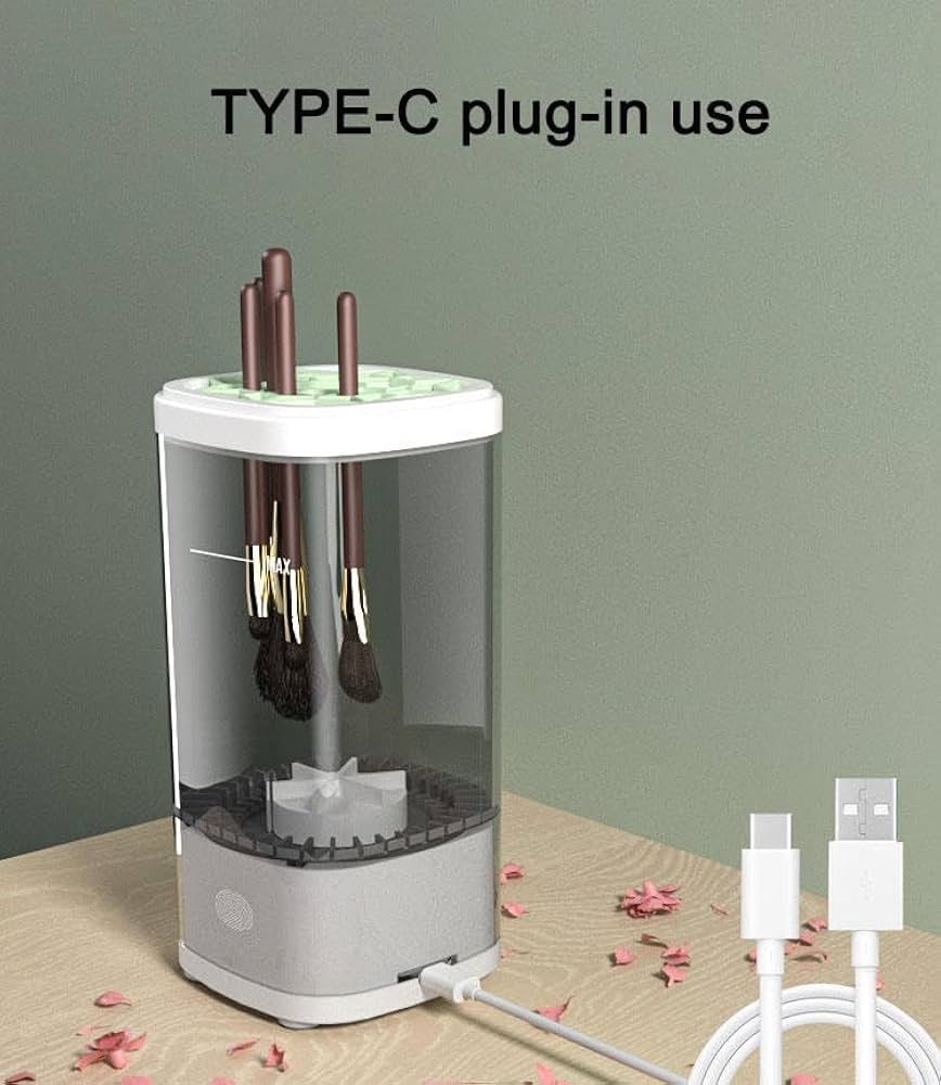 Electric Makeup Brush Cleaner with UV Care