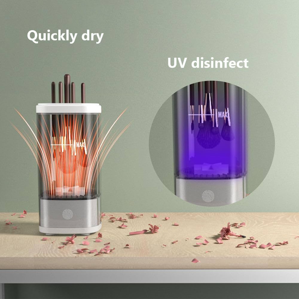 Electric Makeup Brush Cleaner with UV Care