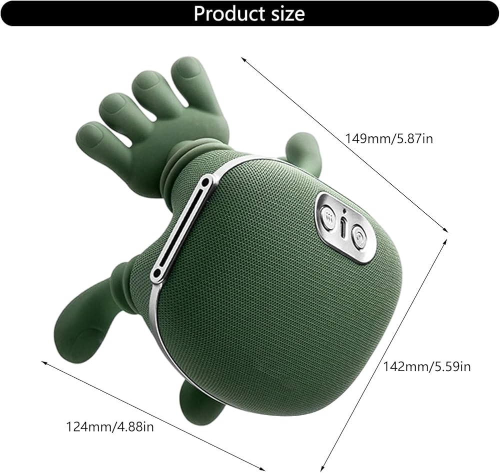 Neck Massager with Heat, Shiatsu Neck and Back Massager with 4D Kneading, Wireless Deep Tissue Massage for Shoulder and Cervical Pain Relief, Portable and Rechargeable for Home and Office